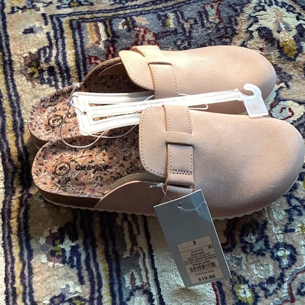 Girls' Perry Slip-On Clogs - Cat & Jack - blush - various size - new - Picture 4 of 7